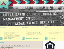 Tablet Screenshot of littleearth.org